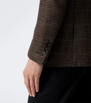 Tom Ford Houndstooth wool, silk, and linen blazer | Thumbnail 6