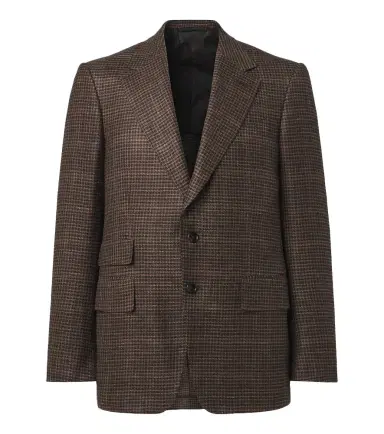 Tom Ford Houndstooth wool, silk, and linen blazer | Thumbnail 1