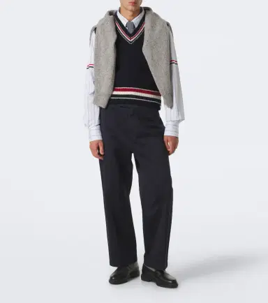 Thom Browne Wool and mohair sweater vest | Thumbnail 3