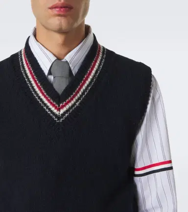 Thom Browne Wool and mohair sweater vest | Thumbnail 4