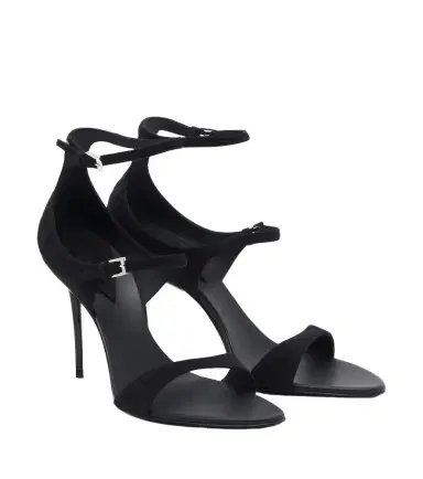 Alaïa Alaïa Drop suede sandals | Thumbnail 1 Alaïa Alaïa Drop suede sandals | Thumbnail 1