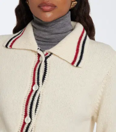 Thom Browne Wool and mohair cardigan | Thumbnail 3