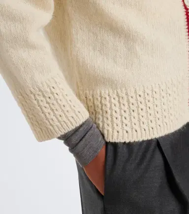 Thom Browne Wool and mohair cardigan | Thumbnail 6