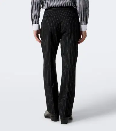 Tom Ford Pinstriped wool straight pants | Thumbnail 3 Tom Ford Pinstriped wool straight pants | Thumbnail 3