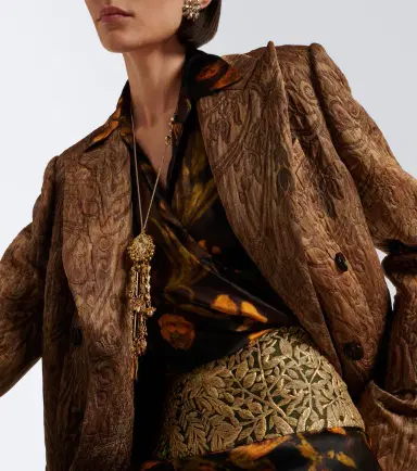 Dries Van Noten Embellished pendant necklace | Thumbnail 4