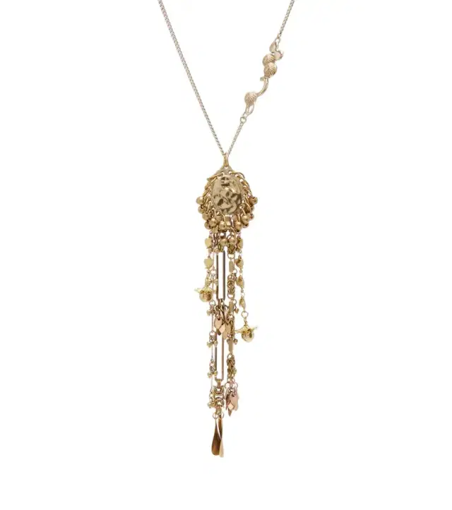 Dries Van Noten Embellished pendant necklace