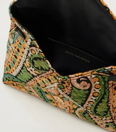 Dries Van Noten Medium jacquard clutch | Thumbnail 3
