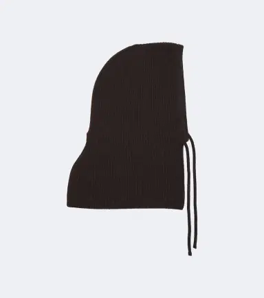 Prada Ribbed-knit wool and cashmere hood | Thumbnail 2