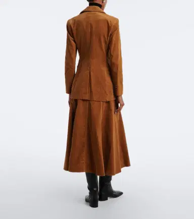 Polo Ralph Lauren Cotton corduroy midi skirt | Thumbnail 4 Polo Ralph Lauren Cotton corduroy midi skirt | Thumbnail 4