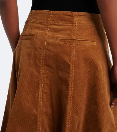 Polo Ralph Lauren Cotton corduroy midi skirt | Thumbnail 5 Polo Ralph Lauren Cotton corduroy midi skirt | Thumbnail 5
