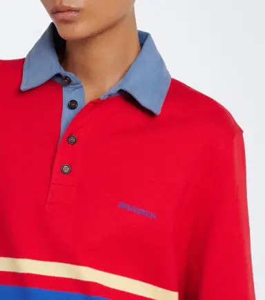 JW Anderson Cotton jersey polo shirt | Thumbnail 4 JW Anderson Cotton jersey polo shirt | Thumbnail 4