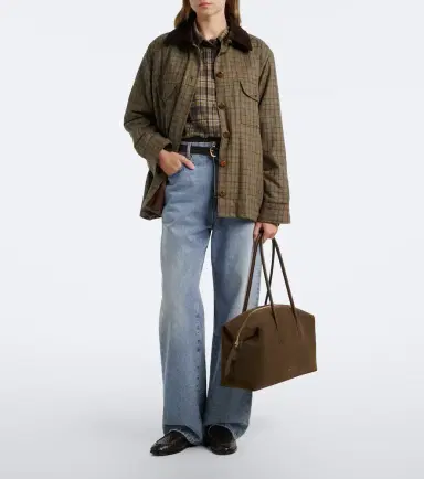 DeMellier Stockholm Large suede tote bag | Thumbnail 5