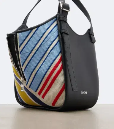 Loewe Hammock Flip embroidered striped tote bag | Thumbnail 4 Loewe Hammock Flip embroidered striped tote bag | Thumbnail 4