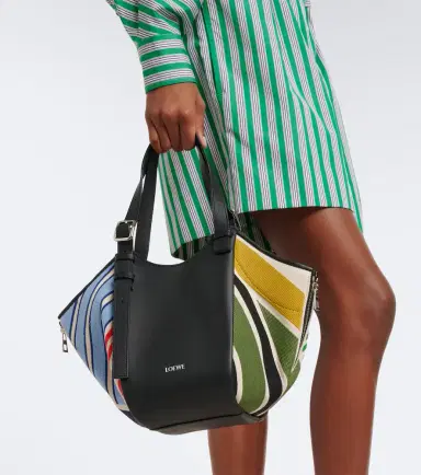 Loewe Hammock Flip embroidered striped tote bag | Thumbnail 6 Loewe Hammock Flip embroidered striped tote bag | Thumbnail 6