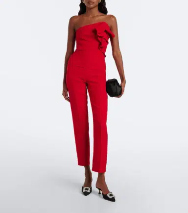Roland Mouret Ruffled wool and silk cady corset | Thumbnail 2 Roland Mouret Ruffled wool and silk cady corset | Thumbnail 2