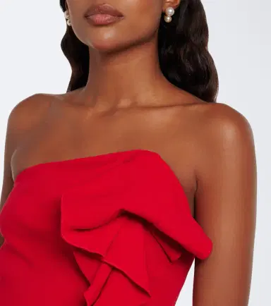 Roland Mouret Ruffled wool and silk cady corset | Thumbnail 5 Roland Mouret Ruffled wool and silk cady corset | Thumbnail 5