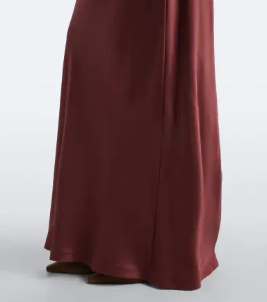 Brunello Cucinelli Halterneck silk satin gown | Thumbnail 5