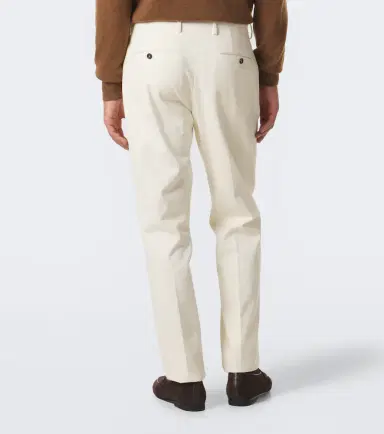 Zegna Cotton and cashmere slim pants | Thumbnail 2