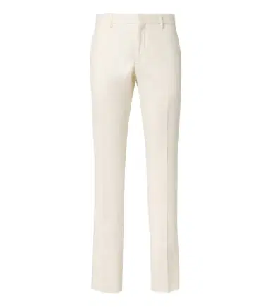 Zegna Cotton and cashmere slim pants | Thumbnail 1
