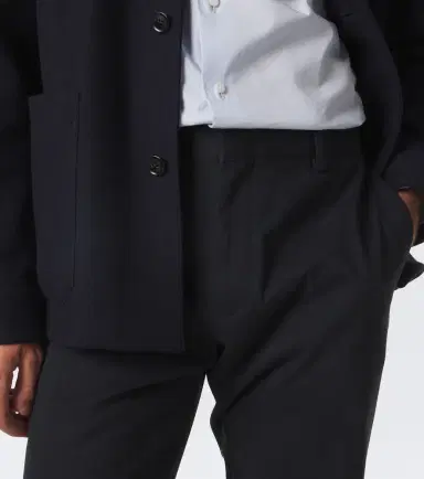 Zegna Cotton and cashmere slim pants | Thumbnail 5