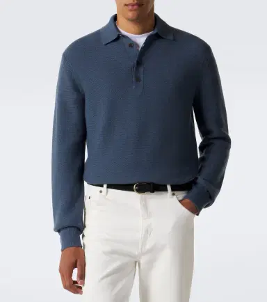 Zegna Cashmere polo sweater | Thumbnail 2 Zegna Cashmere polo sweater | Thumbnail 2