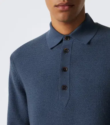 Zegna Cashmere polo sweater | Thumbnail 5 Zegna Cashmere polo sweater | Thumbnail 5