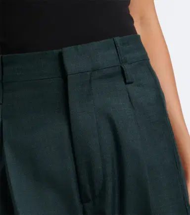 Victoria Beckham Ethel virgin wool wide-leg pants | Thumbnail 2 Victoria Beckham Ethel virgin wool wide-leg pants | Thumbnail 2