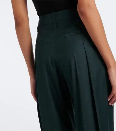 Victoria Beckham Ethel virgin wool wide-leg pants | Thumbnail 5 Victoria Beckham Ethel virgin wool wide-leg pants | Thumbnail 5