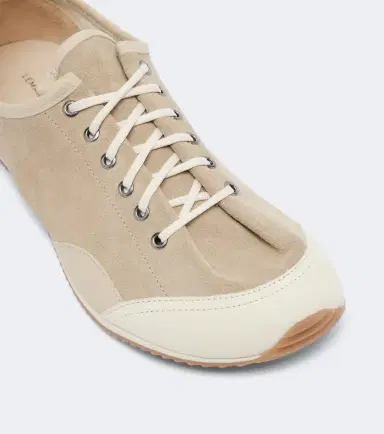 Lemaire Gummy Grips leather-trimmed suede sneakers | Thumbnail 4 Lemaire Gummy Grips leather-trimmed suede sneakers | Thumbnail 4