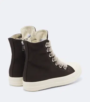 Rick Owens Jumbolace denim sneakers | Thumbnail 4 Rick Owens Jumbolace denim sneakers | Thumbnail 4