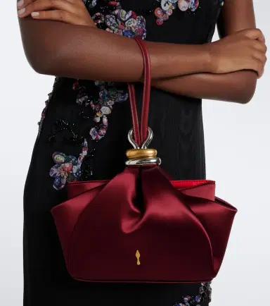 Christian Louboutin Sabrina Small satin top-handle bag | Thumbnail 6 Christian Louboutin Sabrina Small satin top-handle bag | Thumbnail 6