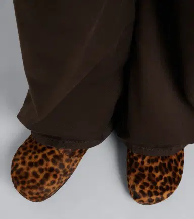 Ancient Greek Sandals Vasilitsa shearling-trimmed calf hair clogs | Thumbnail 6 Ancient Greek Sandals Vasilitsa shearling-trimmed calf hair clogs | Thumbnail 6