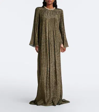 Valentino Embellished silk-blend gown | Thumbnail 3 Valentino Embellished silk-blend gown | Thumbnail 3