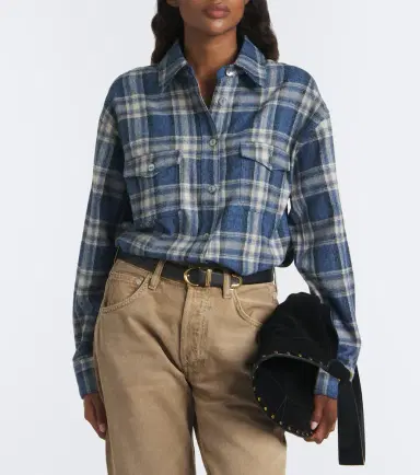 Citizens of Humanity Vintage plaid cotton flannel shirt | Thumbnail 7 Citizens of Humanity Vintage plaid cotton flannel shirt | Thumbnail 7
