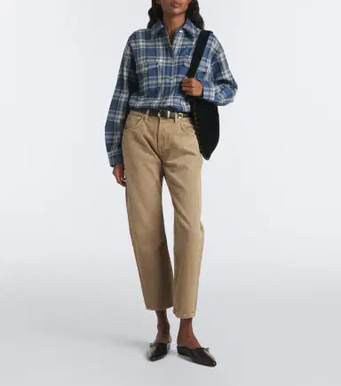 Citizens of Humanity Vintage plaid cotton flannel shirt | Thumbnail 8 Citizens of Humanity Vintage plaid cotton flannel shirt | Thumbnail 8