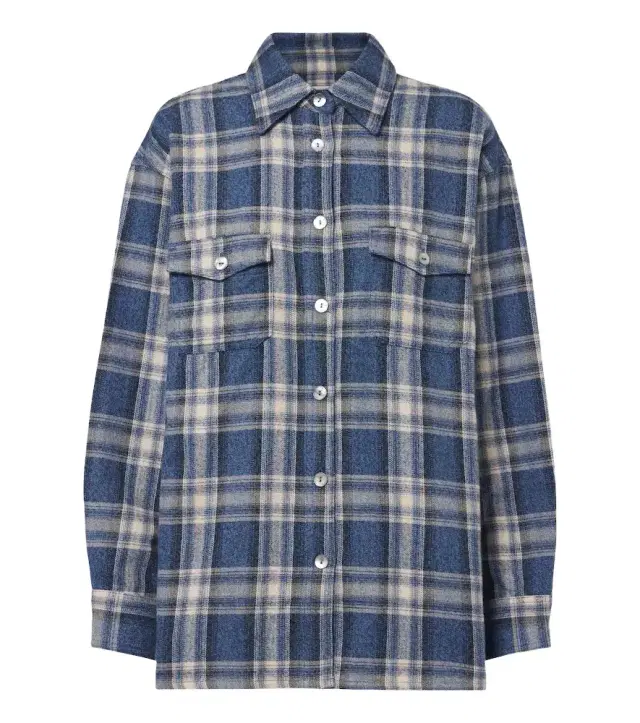 Citizens of Humanity Vintage plaid cotton flannel shirt