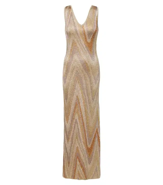 Missoni Sequined knitted maxi dress