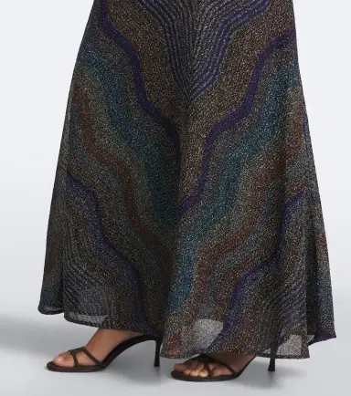 Missoni Knitted lamé maxi skirt | Thumbnail 2