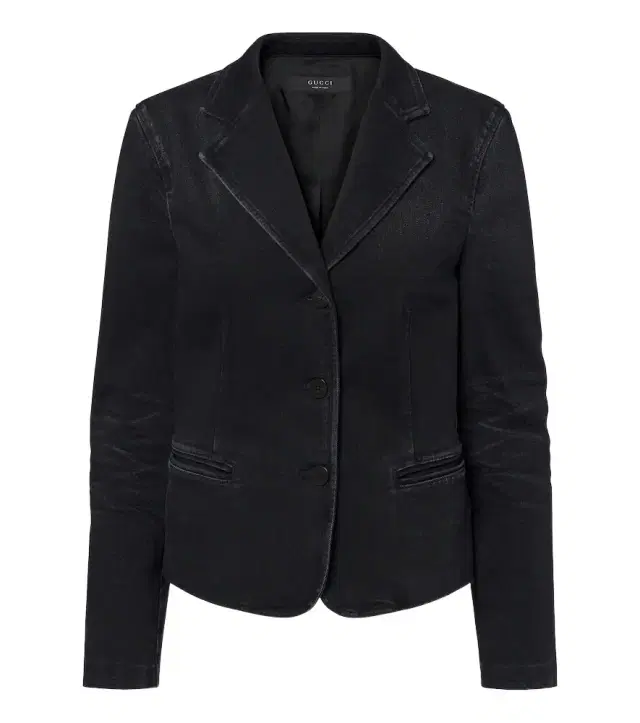 Gucci Single-breasted denim blazer