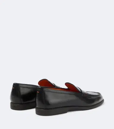 Santoni Milo leather penny loafers | Thumbnail 3