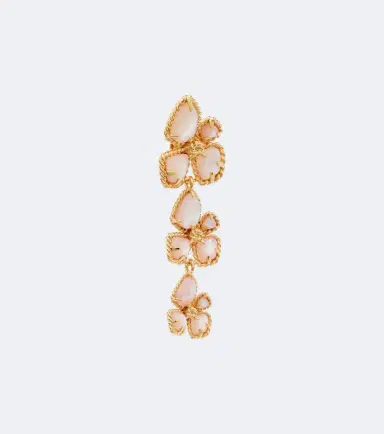 Zimmermann Bloom mother-of-pearl gold-plated drop earrings | Thumbnail 2