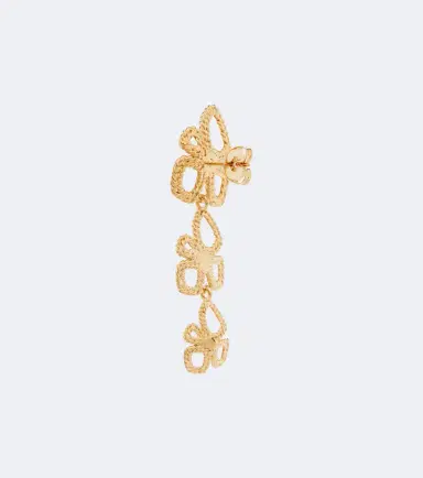 Zimmermann Bloom mother-of-pearl gold-plated drop earrings | Thumbnail 3