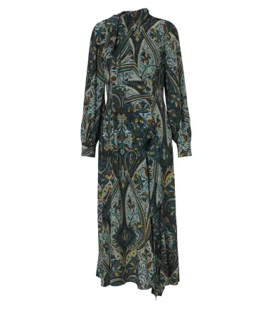 Ulla Johnson Sabrina silk crêpe de chine midi dress | Thumbnail 1 Ulla Johnson Sabrina silk crêpe de chine midi dress | Thumbnail 1