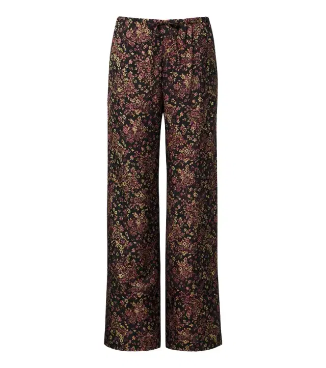 Dries Van Noten Floral wide-leg pants