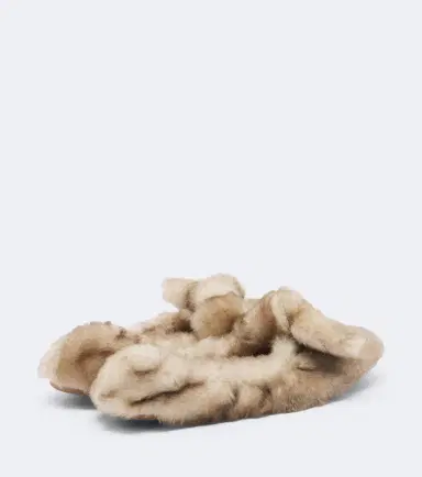 Zimmermann Carousel shearling ballet flats | Thumbnail 3 Zimmermann Carousel shearling ballet flats | Thumbnail 3