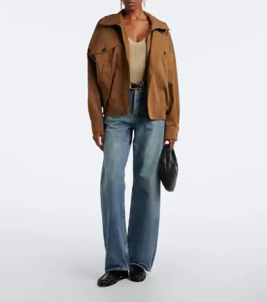 Saint Laurent V-Waist wide-leg jeans | Thumbnail 2
