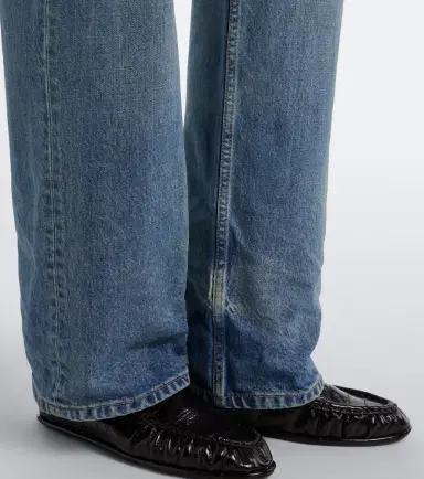 Saint Laurent V-Waist wide-leg jeans | Thumbnail 4