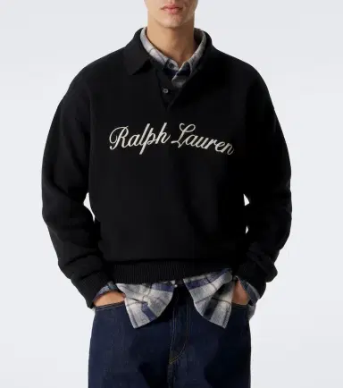 Polo Ralph Lauren Logo wool and alpaca polo sweater | Thumbnail 2