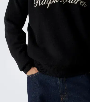 Polo Ralph Lauren Logo wool and alpaca polo sweater | Thumbnail 4
