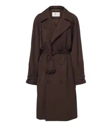 Saint Laurent Double-breasted wool trench coat | Thumbnail 1 Saint Laurent Double-breasted wool trench coat | Thumbnail 1